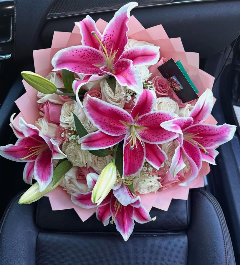 Stargazer lilies